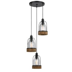 60W X 3 Beacon Glass Pendant(Edison Bulbs Not included)