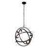 IRONCLAD Industrial 6 Light Oil Rubbed Bronze Ceiling Pendant 20" Wide