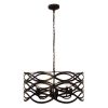 CAPELLA Transitional 6 Light Oil Rubbed Bronze Ceiling Pendant 24" Wide