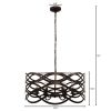 CAPELLA Transitional 6 Light Oil Rubbed Bronze Ceiling Pendant 24" Wide