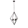 KYRA Transitional 4 Light Rubbed Bronze Ceiling Pendant 19.5" Wide