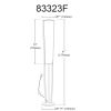 2LT Emotions Floor Lamp White Shd