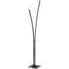 34W Floor Lamp, MB, WH Acrylic Diffuser