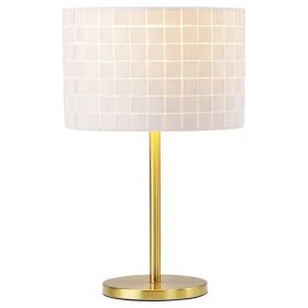 Ramiro Drum Shade Buffet Table Lamp Gold