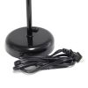 19.5" Sleek and Slender Black Table Lamp