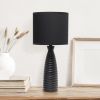 Alsace Bottle Table Lamp, Black