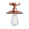 Suva Industrial Copper Flush Ceiling Light