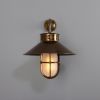 Boyd Vintage Industrial Well Glass Wall Sconce