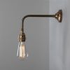 Reznor Vintage Wall Sconce with Brass Shade