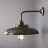 Paris Industrial Brass Wall Sconce 11.8"