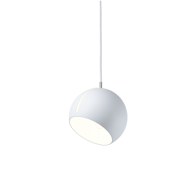 NYTA - Tilt Globe Pendant (Color: Matte white)