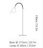 &Tradition - Bellevue Floor Lamp AJ7