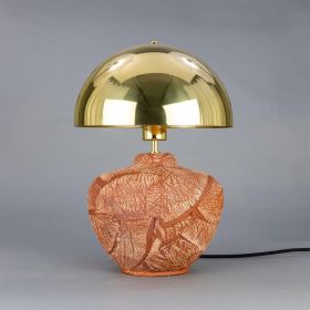 Lawson Table Lamp - Red Iron (Option: Antique brass)