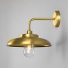 Darya Brass Outdoor Wall Sconce IP65