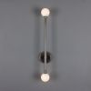 Gunning Double Globe Slim Bathroom Wall Sconce 28" IP44