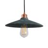 Pyrus Organic Ceramic Pendant Light 11", Blue Earth