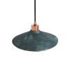 Pyrus Organic Ceramic Pendant Light 11", Blue Earth