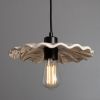 Kapok Marbled Ceramic Pendant Light 10.6"