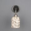 Osier Marbled Ceramic Wall Sconce