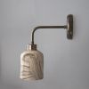 Osier Marbled Ceramic Wall Sconce