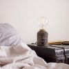 Bixa Table Lamp - Black Clay